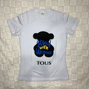 Tous “Stand with Ukraine” T-Shirt, NWOT, Women's, Size M, Brand New Without Tags